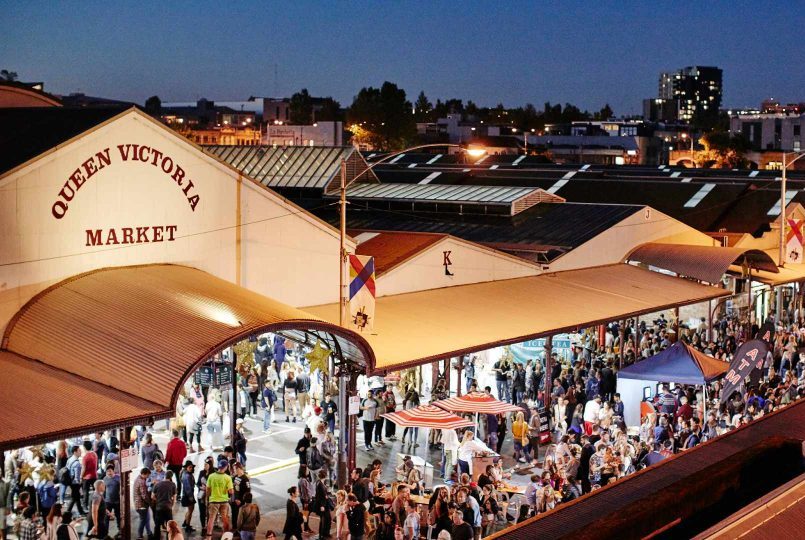 Queen-Vic-summer-night-market-dusk-supplied